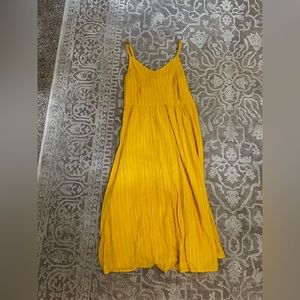 Old navy yellow cami dress